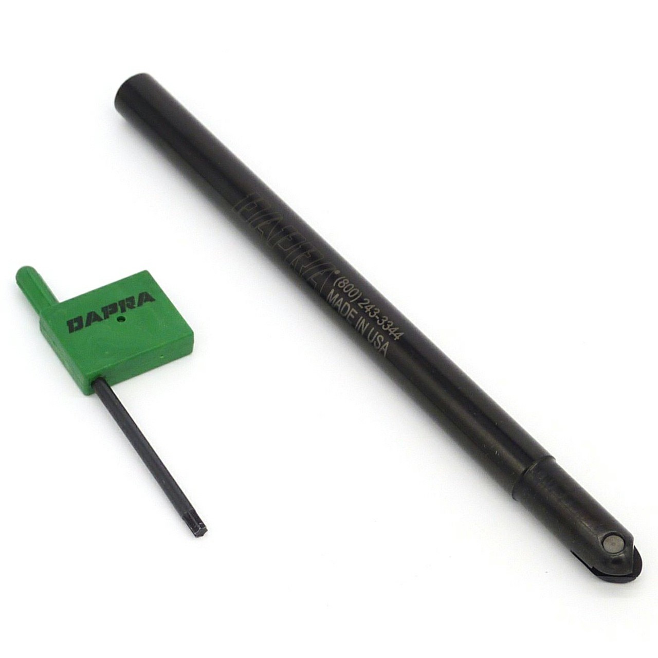 Dapra 41420 | SBNEM-0500-7000-SS-12MM 12.00mm Diameter x 7.000" OAL 2 Edge Steel Ball Nose End Mill