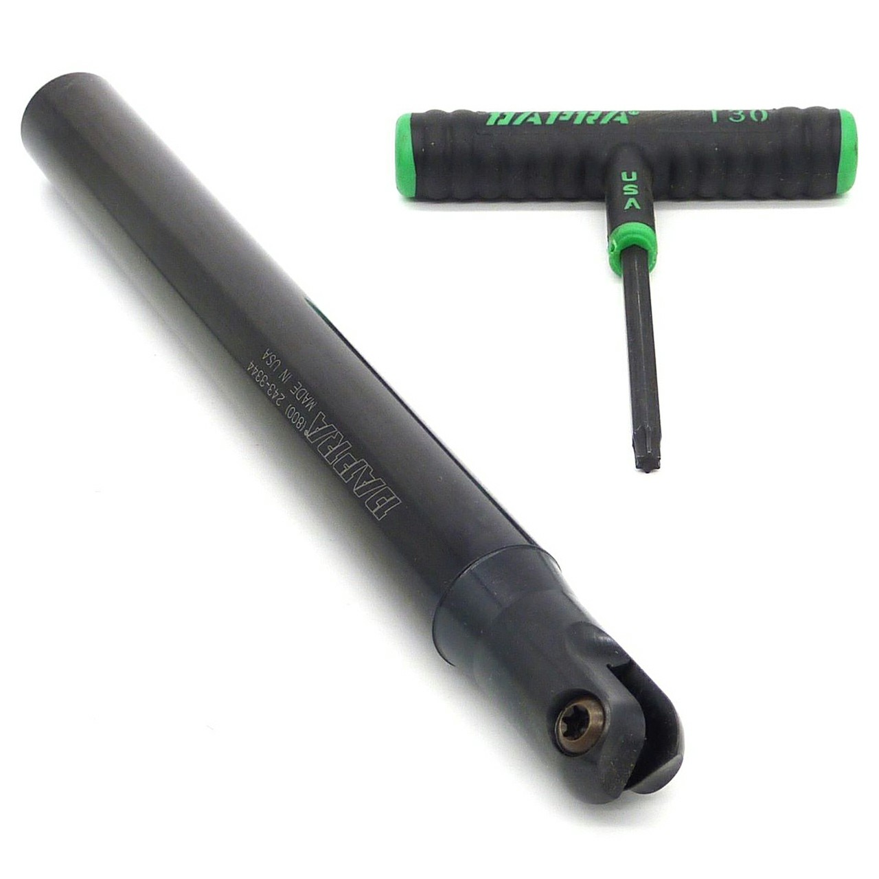 Dapra 40300 | SE-BNEM-1000-10000-SS 1.000" Diameter x Edge 2 OAL x 10.00" Ball Nose End Mill