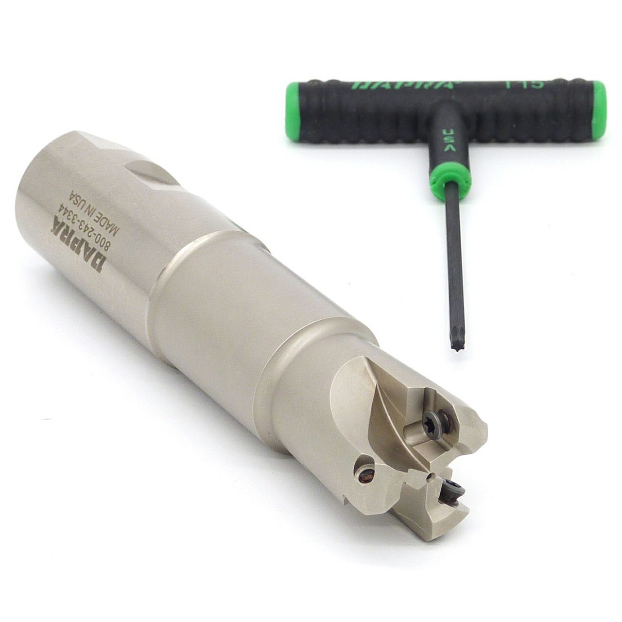 Dapra 80130 | TREM125-300-R4-3 1.250" Diameter x 0.500" Size 3 Edge Steel Toroid End Mill