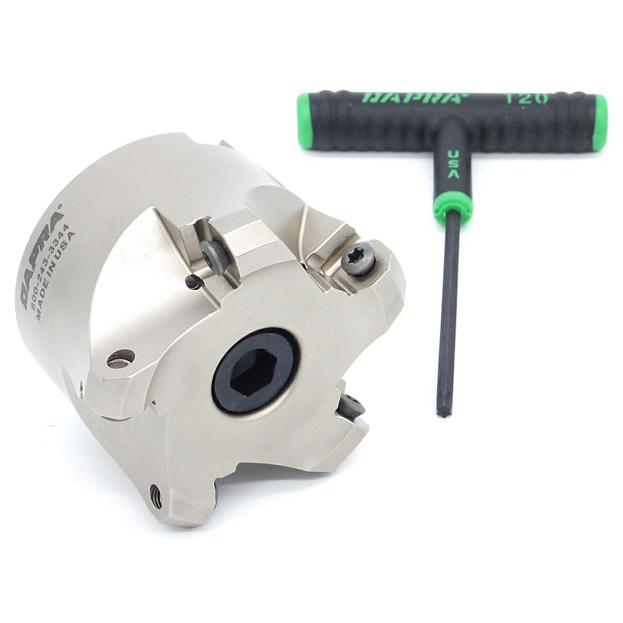 Dapra 80830 | TRSM300-100-R5-5C 3.000" Diameter x 0.625" Size 5 Edge Toroid Shell Mill