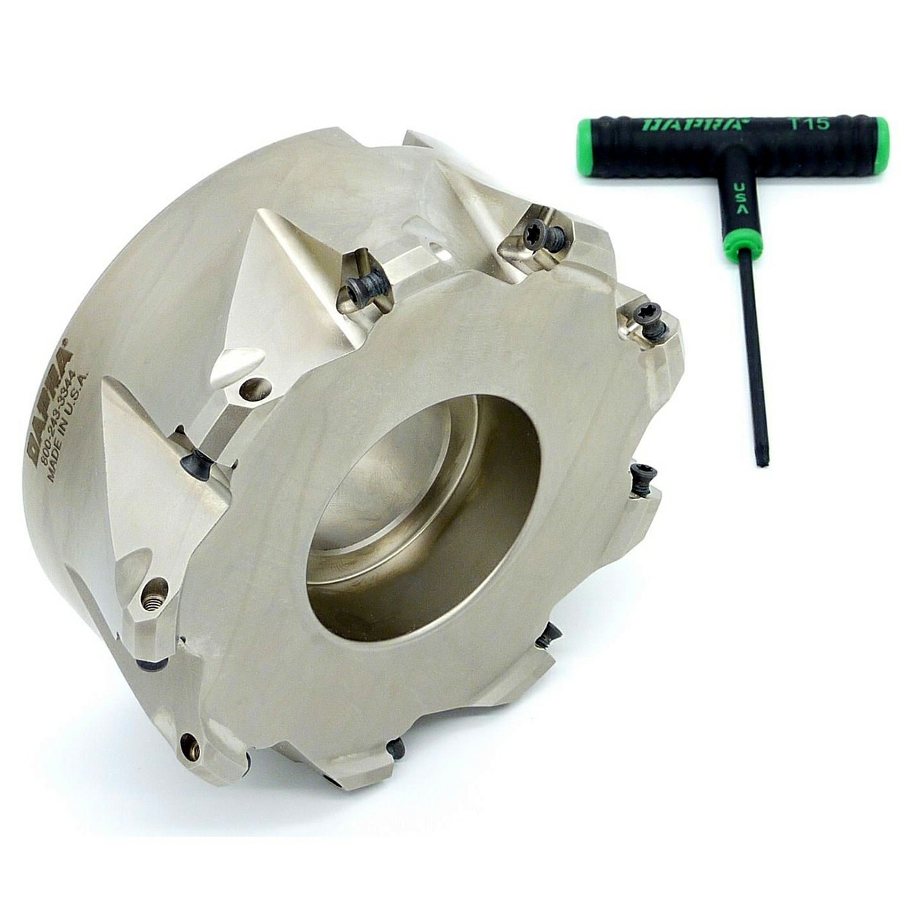 Dapra 80930 | TRSM500-150-R4-9 5.000" Diameter x 0.500" Size 9 Edge Toroid Shell Mill