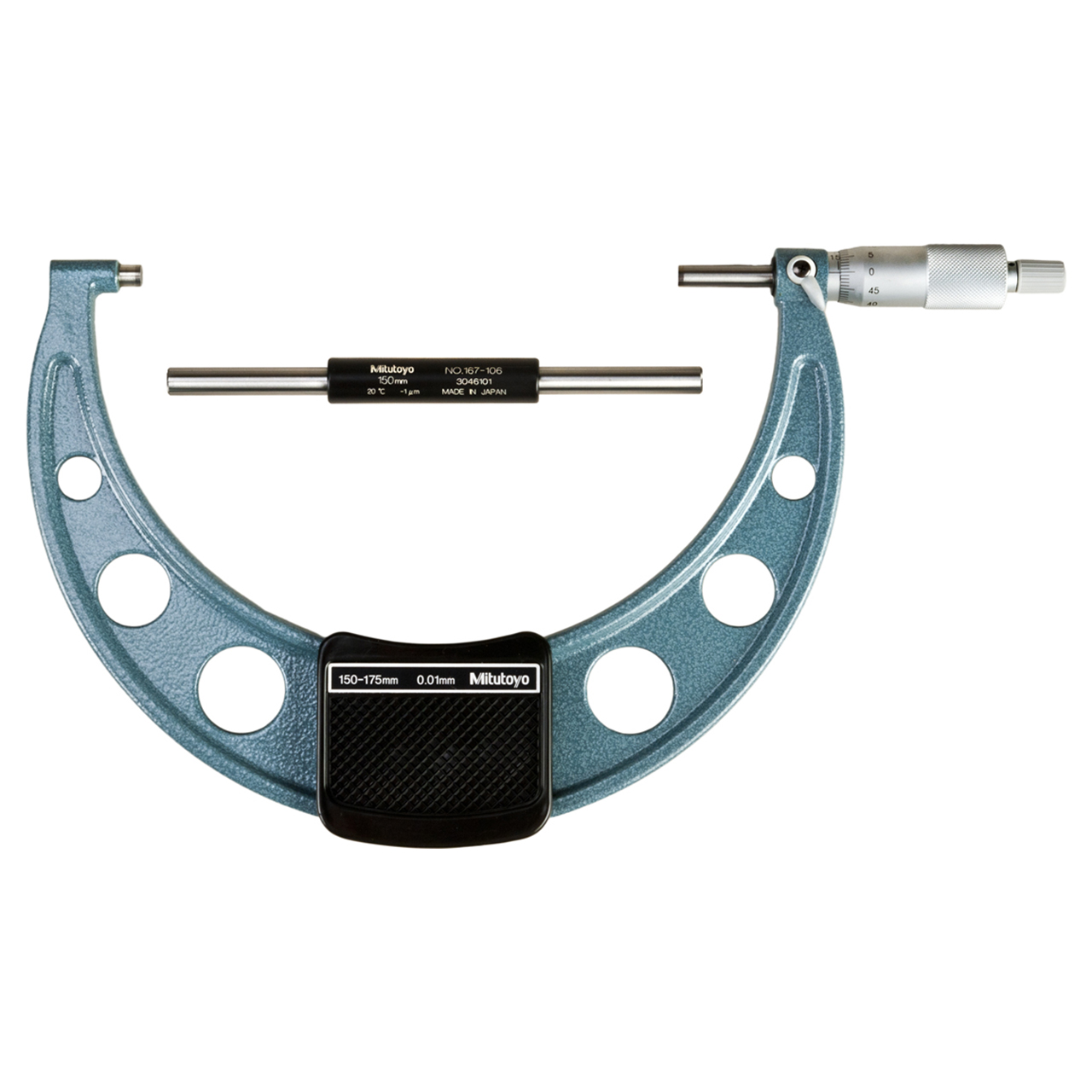 Mitutoyo 103-143-10 | 150 - 175.00mm Range Mechanical Outside Micrometer