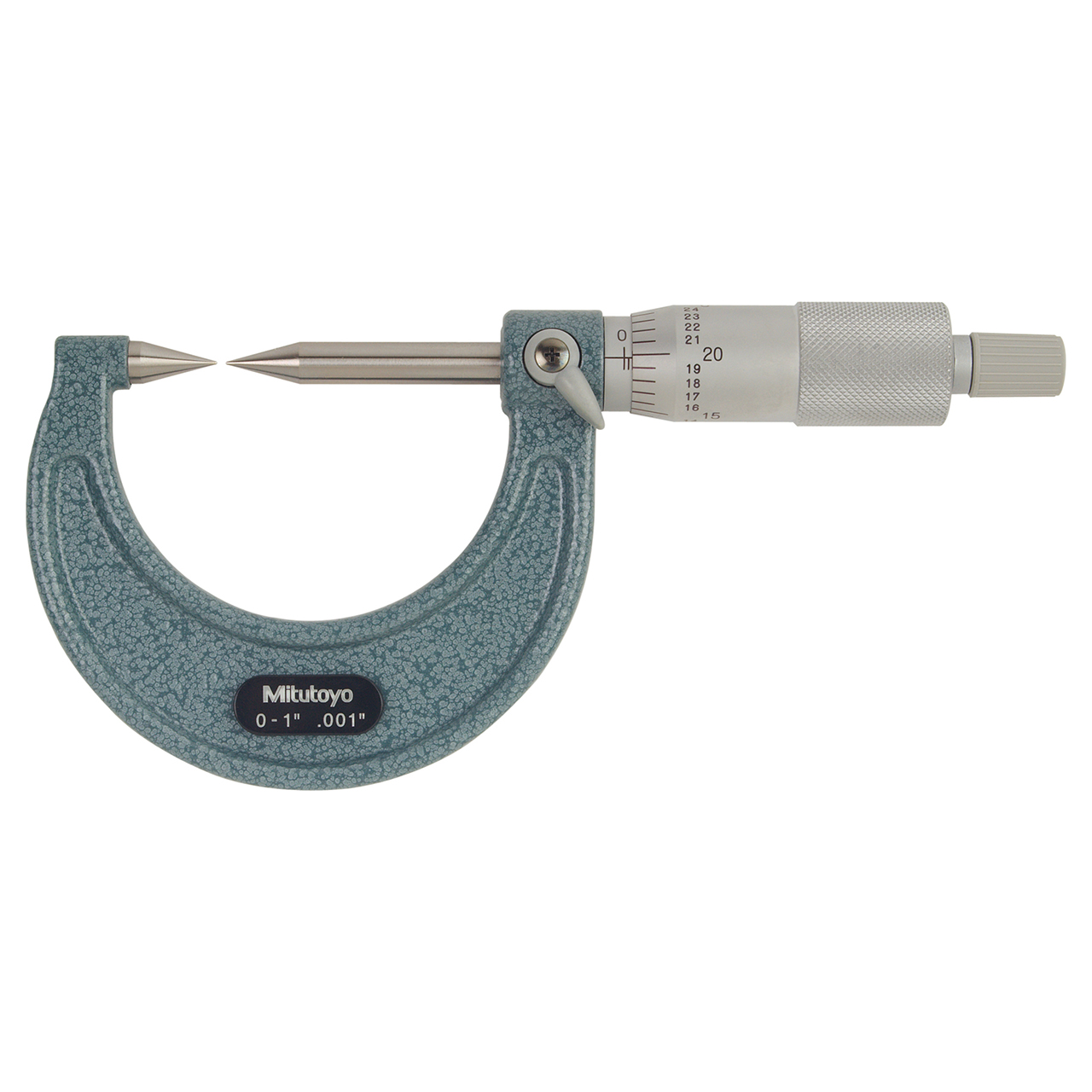 Mitutoyo ?112-225 | 0.0015" Accuracy Hardened Steel Mechanical Point Micrometer
