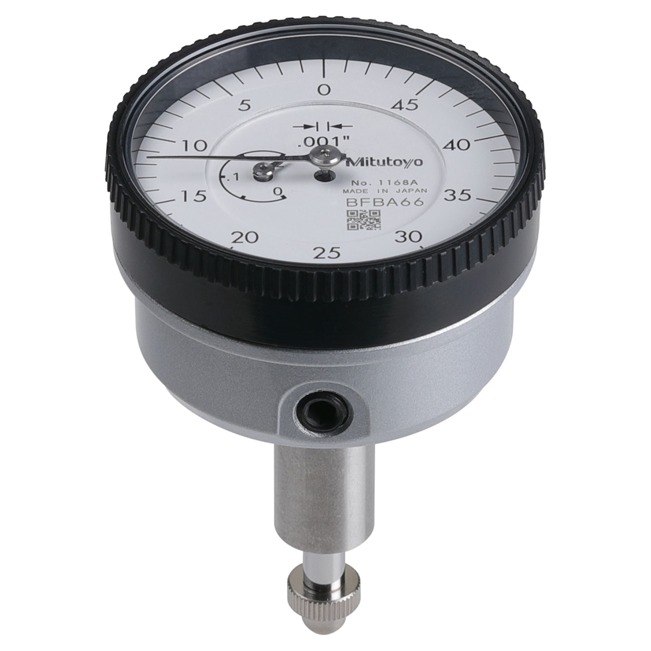 Mitutoyo 1168A | 50-0 Reading White Carbide Dial Drop Indicator