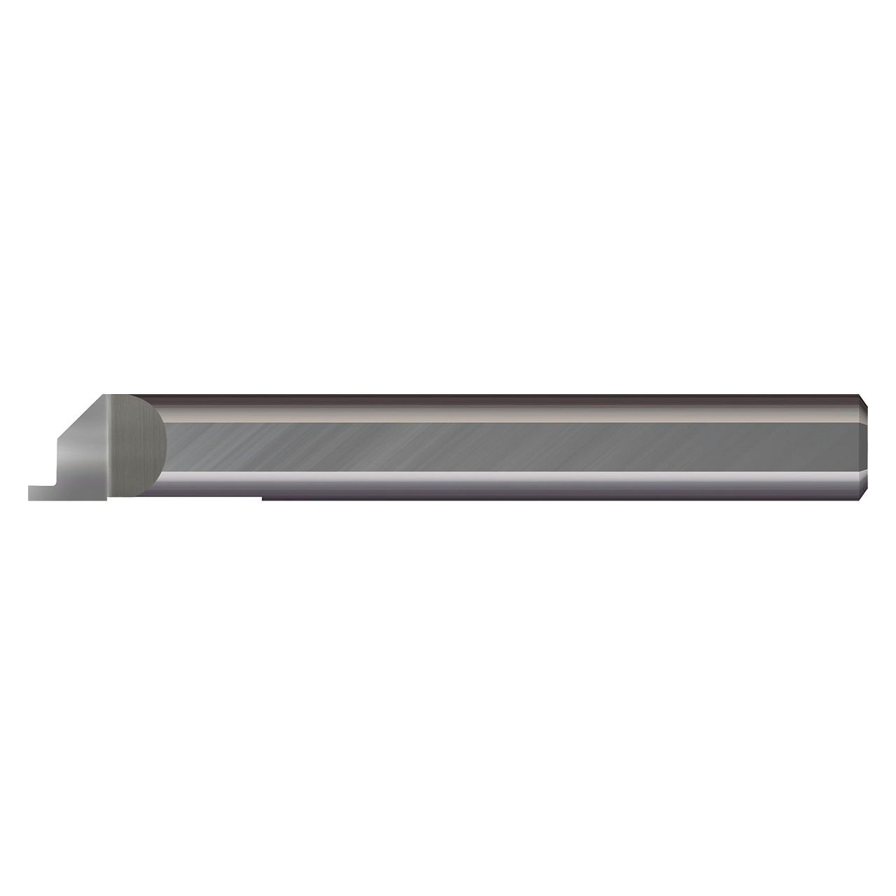 Micro 100 FG-0531 | 1.250" Maximum Bore Depth x 0.3750" Shank x 2.500" OAL x 0.1250" Width Right hand Uncoated Grooving Tool