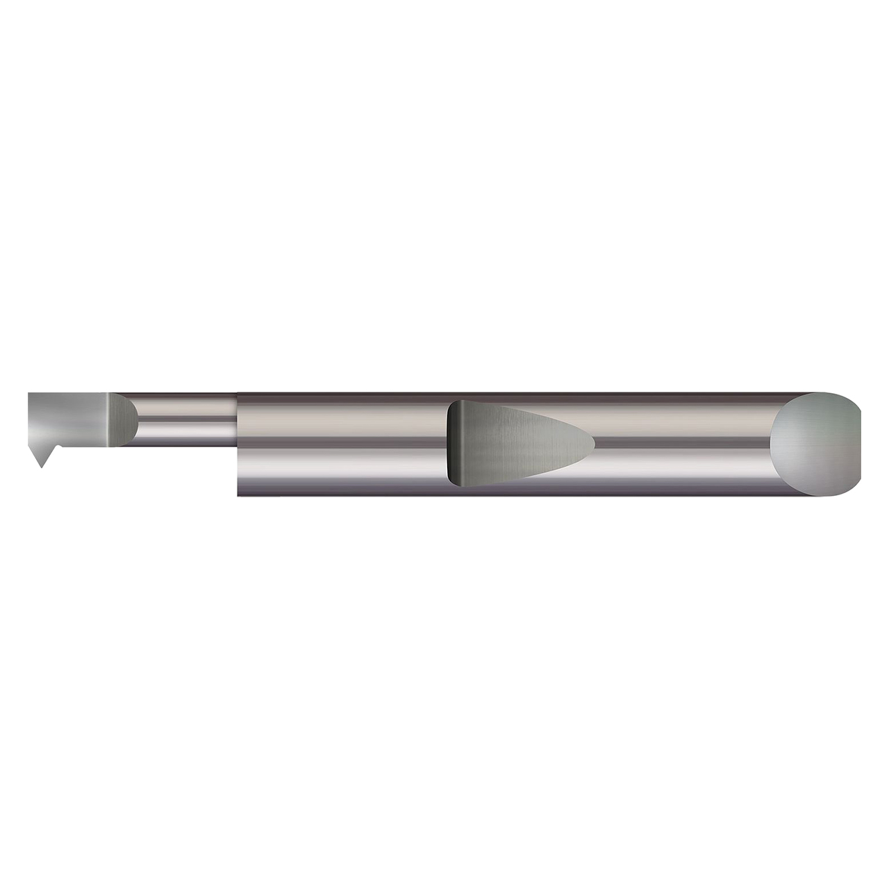 Micro 100 QIT-2301750X | 1.750" Maximum Bore Depth x 0.3125" Shank x 3.000" OAL x 10-48" TPI Right hand AlTiN Single Point Threading Tool
