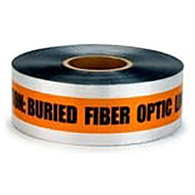 3M 7000133193 | 304.80mm OAL x 152.40mm OAW x 0.13mm Thickness Orange Barricade Tape