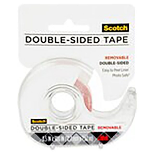 3M 7010311495 | 7620.00mm OAL x 0.500" OAW Transparent Double Sided Tape