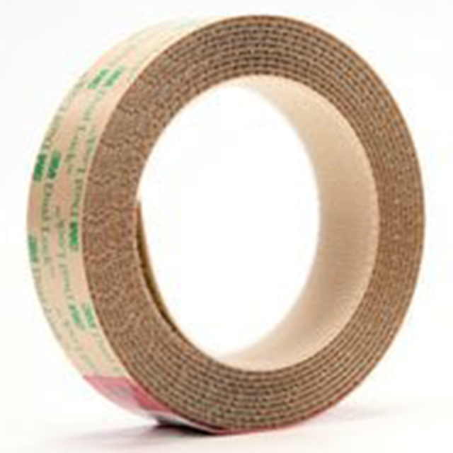 3M 7000124799 | 3.05mm OAL x 1.000" OAW Transparent Hook and Loop Fastener Tape