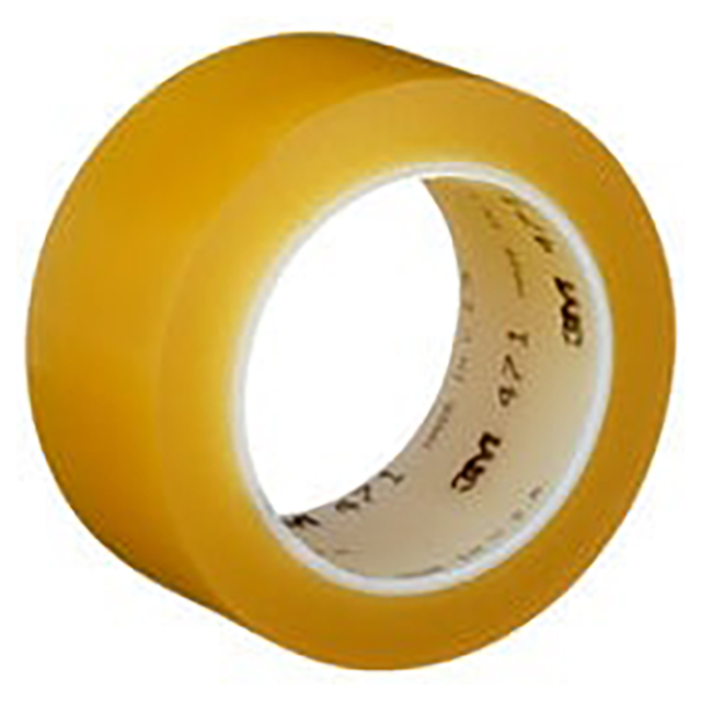 3M 7100044331 | 32.90mm OAL x 5.10cm OAW x 0.14mm Thickness Transparent Vinyl Tape