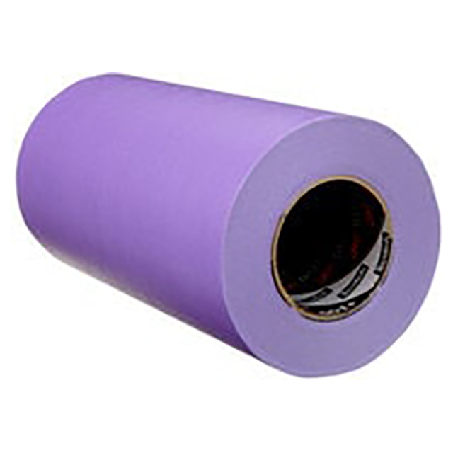 3M 7010409660 | 55.00mm OAL x 11.34" OAW Purple Masking Tape