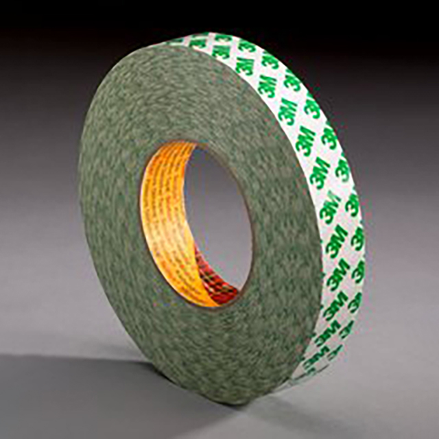 3M 7010351679 | 750.000yd Overall Length x 54.000" Width x 1.500mil Baking Thickness PVC 9087 Double Sided Tape - White