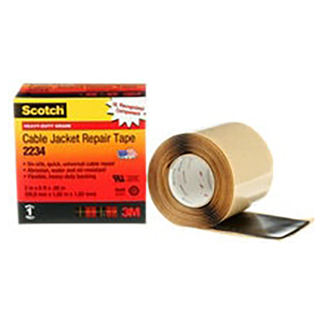 3M 7000006227 | 1.83mm OAL x 50.80mm OAW x 1.52mm Thickness Black Adhesive Transfer Tape