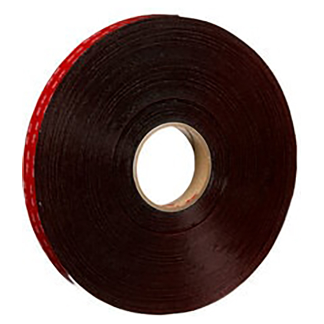 3M 7000048729 | 3.000" Size x 36.000yd Overall Length x 0.500" Width x 5.000mil Baking Thickness Acrylic Foam 4979 VHB Tape - Black