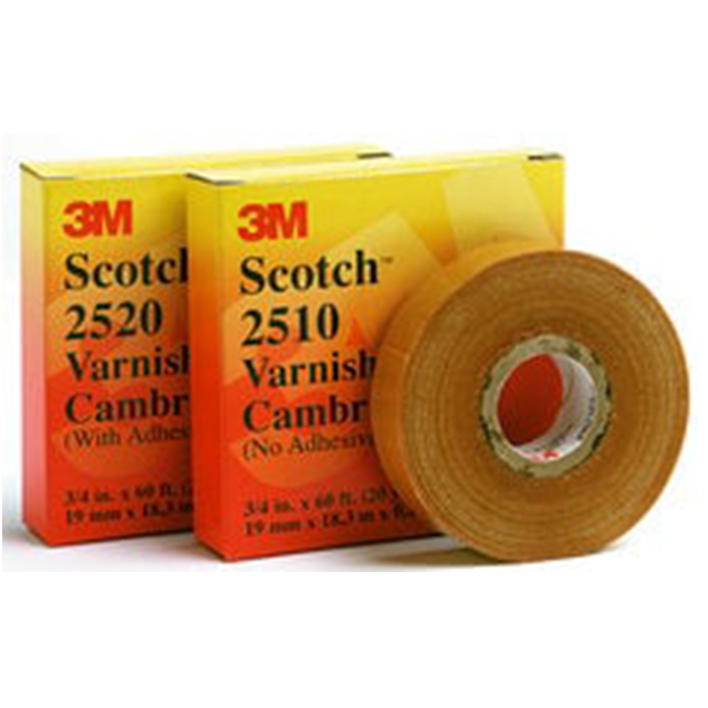 3M 7000132187 | 32.90mm OAL x 38.10mm OAW x 0.17mm Thickness Yellow Electrical Tape