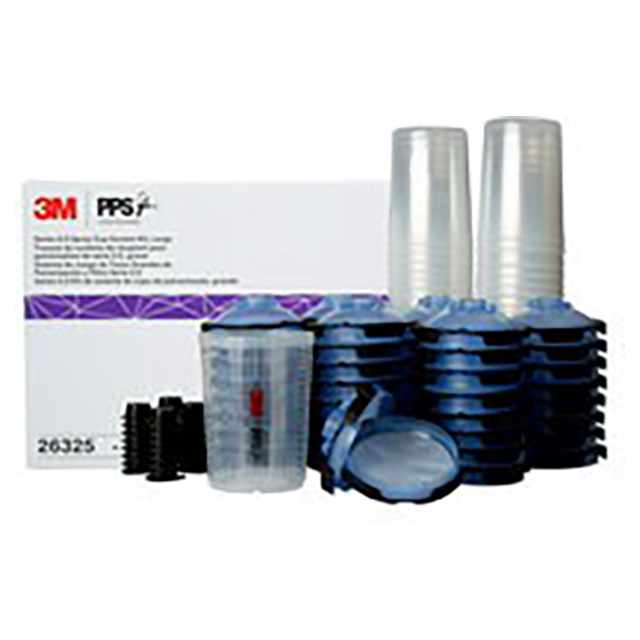 3M 7100284561 | 850.0 ml Capacity PPS Spray Cup System Kit