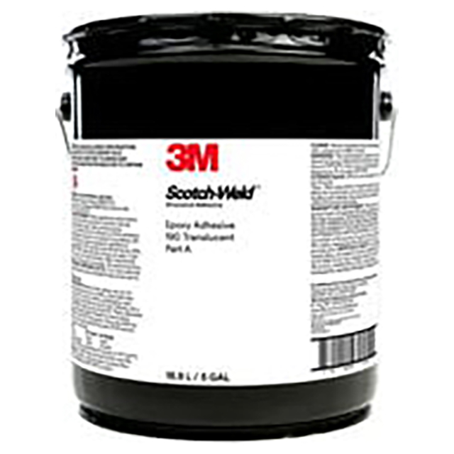 3M 7100218836 | Scotch-Weld Epoxy Adhesive 190, Translucent, Part A, 5 Gallons/Drum