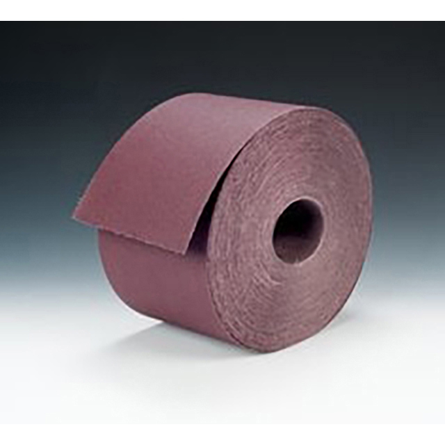 3M 7010508370 | 50.0 yd Overall Length x 12.000" Overall Width P180 Grit Aluminum Oxide Cloth Roll