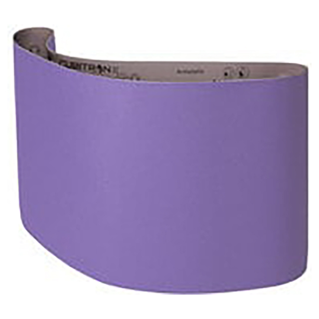 3M 7100319100 | 20.000" OAL x 9.000" Overall Width x 150+ Grit Open Coat Wood Cloth Belt
