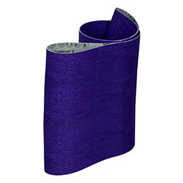 3M 7100316204 | 179.500" OAL x 12.000" Overall Width x 36+ Grit Closed Coat Stainless Steel Cloth Belt