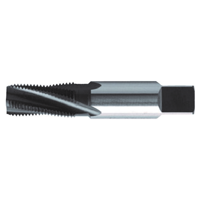 Nachi 84058 | 1.7520" Thread x 11-1/2" Pitch x 1.1250" Shank x 3.7520" OAL 5F Flute Surface Treated Coated HSSE-V Spiral Flute Tap