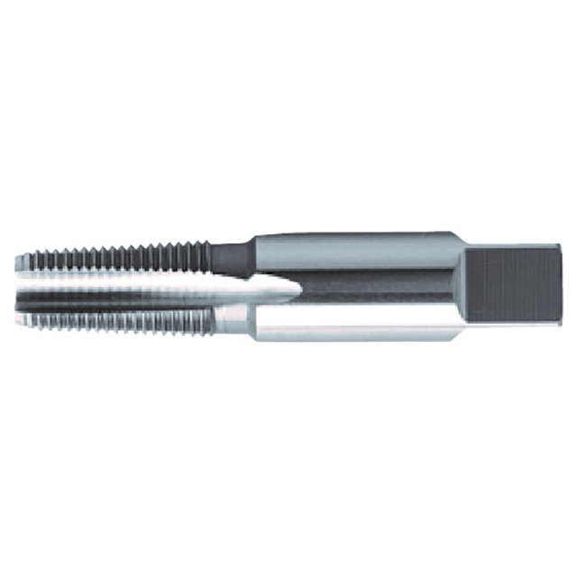 Nachi 74111 | 1.0630" Thread x 1/2"-14 Pitch x 0.5625" Shank x 2.4370" OAL 4 Flute Bright Coated HSS Extension Pipe Tap