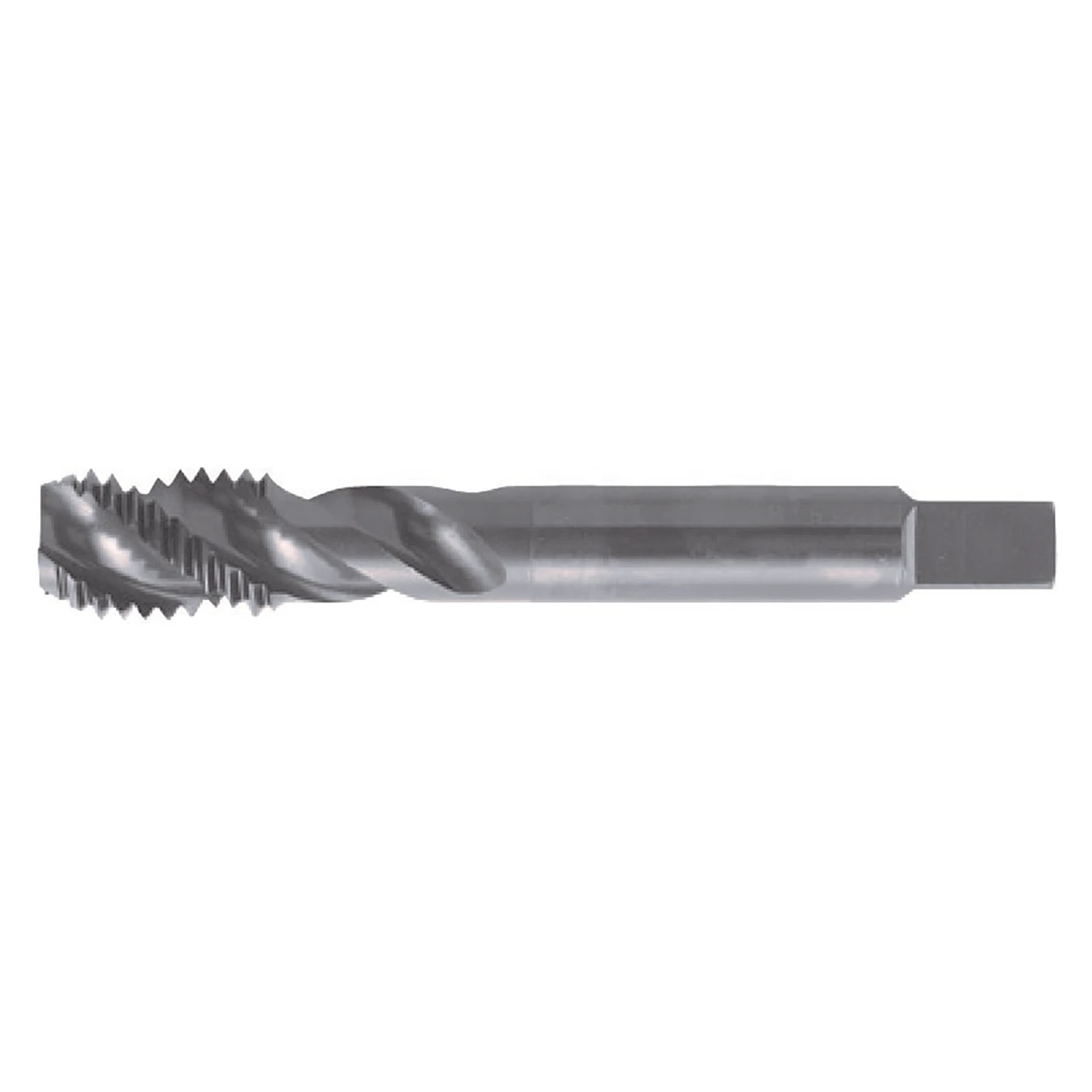 Nachi 88112 | 0.5510" Thread x 3/8"-24 Pitch x 0.3810" Shank x 2 15/16" OAL 3F Flute Black Oxide Coated HSSE-V Spiral Flute Tap