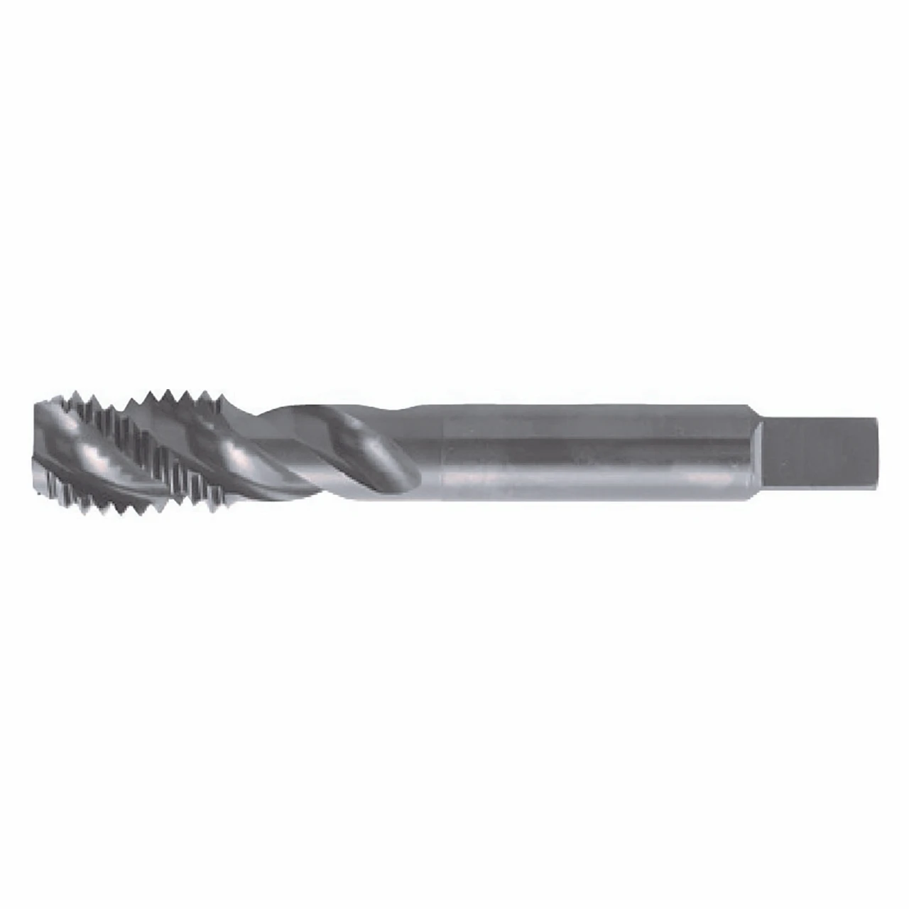 Nachi 88301 | 0.3540" Thread x 10-32" Pitch x 0.1940" Shank x 2-3/8" OAL 3F Flute Black Oxide Coated HSSE-V Spiral Flute Tap
