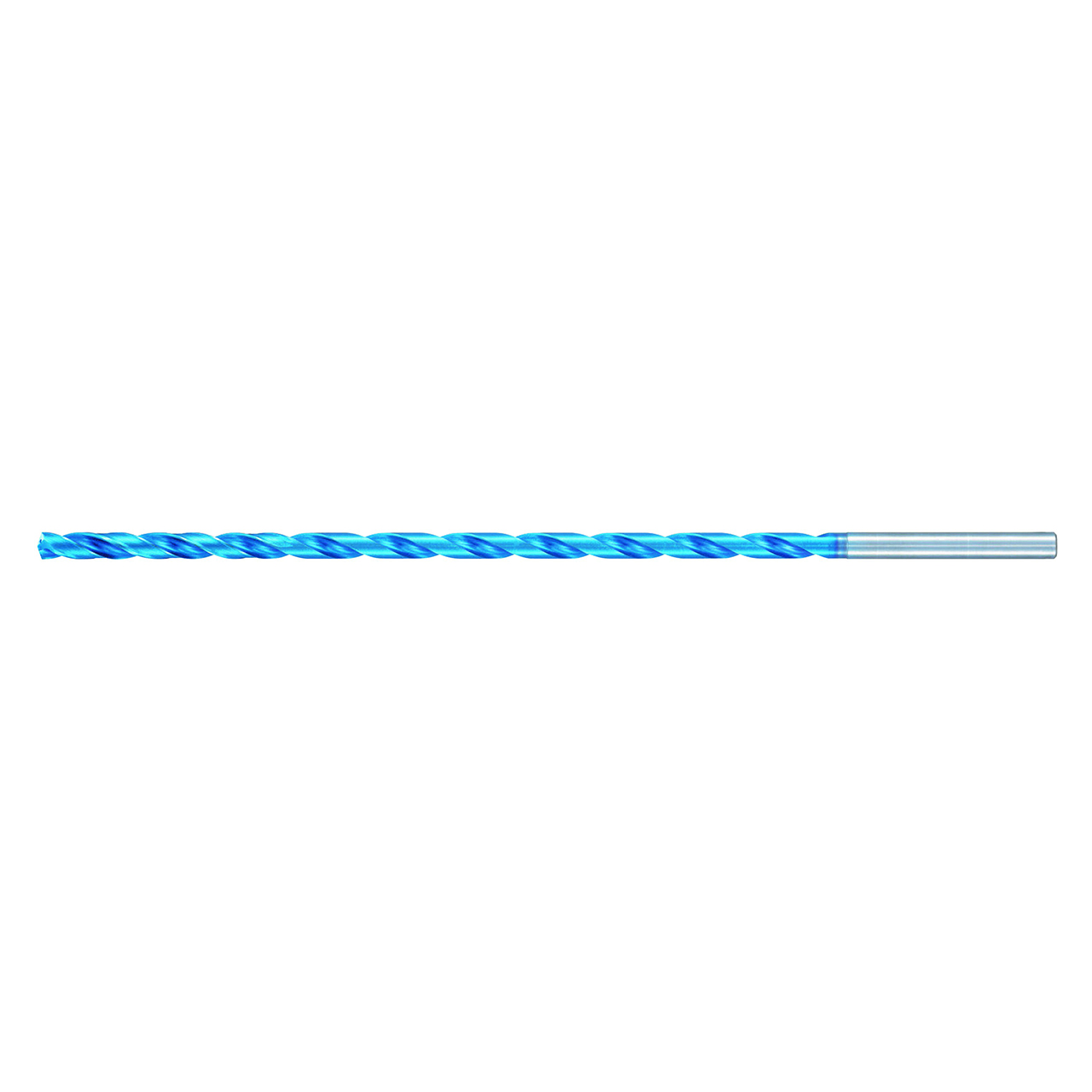 Nachi 1574612 | 2.50mm Diameter x 3.00mm Shank x 115.00mm OAL Aqua EX Coated Solid Carbide Oil Hole Drill