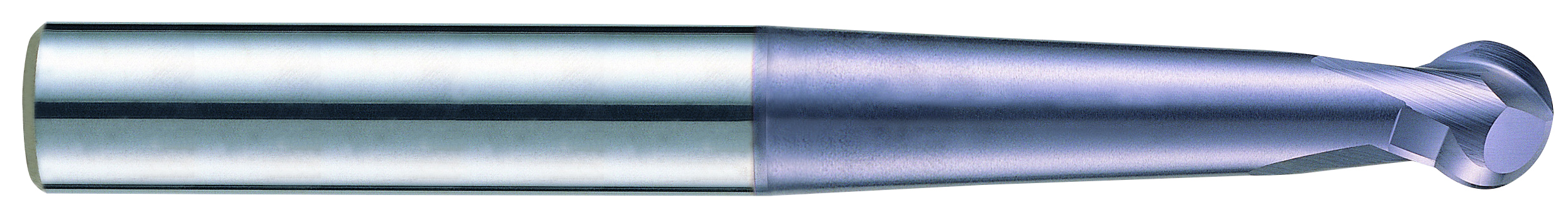 YG1 93414 | 2 Flute ALTiN Coated Carbide Ball Nose End Mill