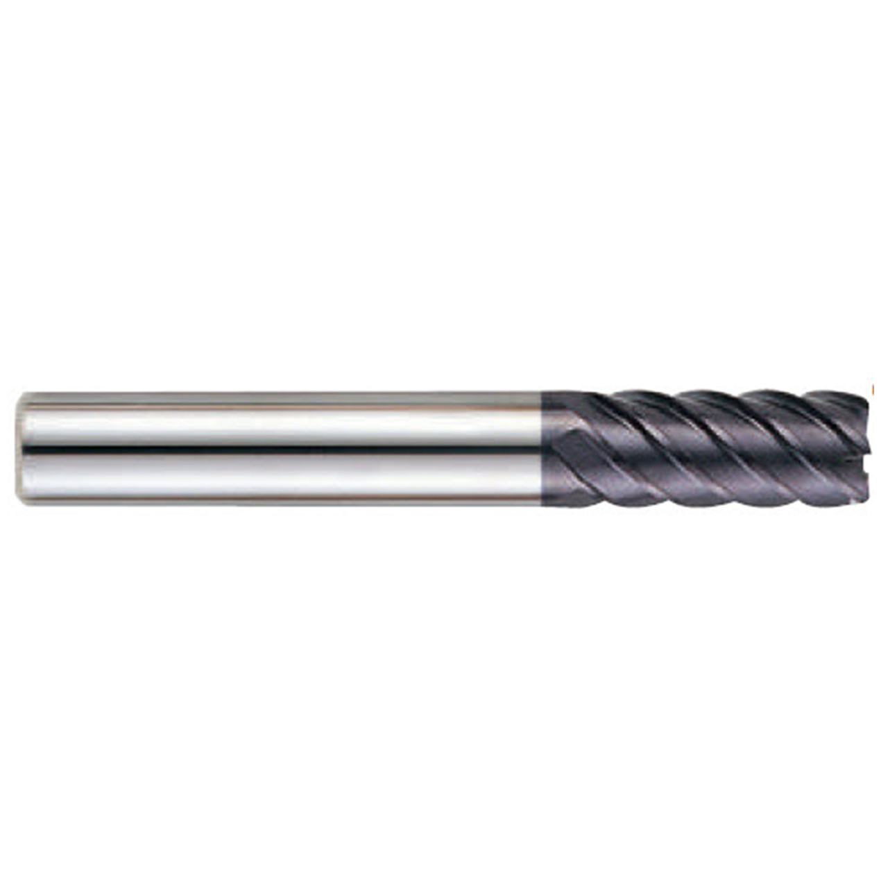 YG1 EM835060 | 1/4" Diameter x 1/4" Shank x 2-3/4" OAL x 1/2" LOC 6 Flute Bright Coated Carbide Corner Radius End Mill