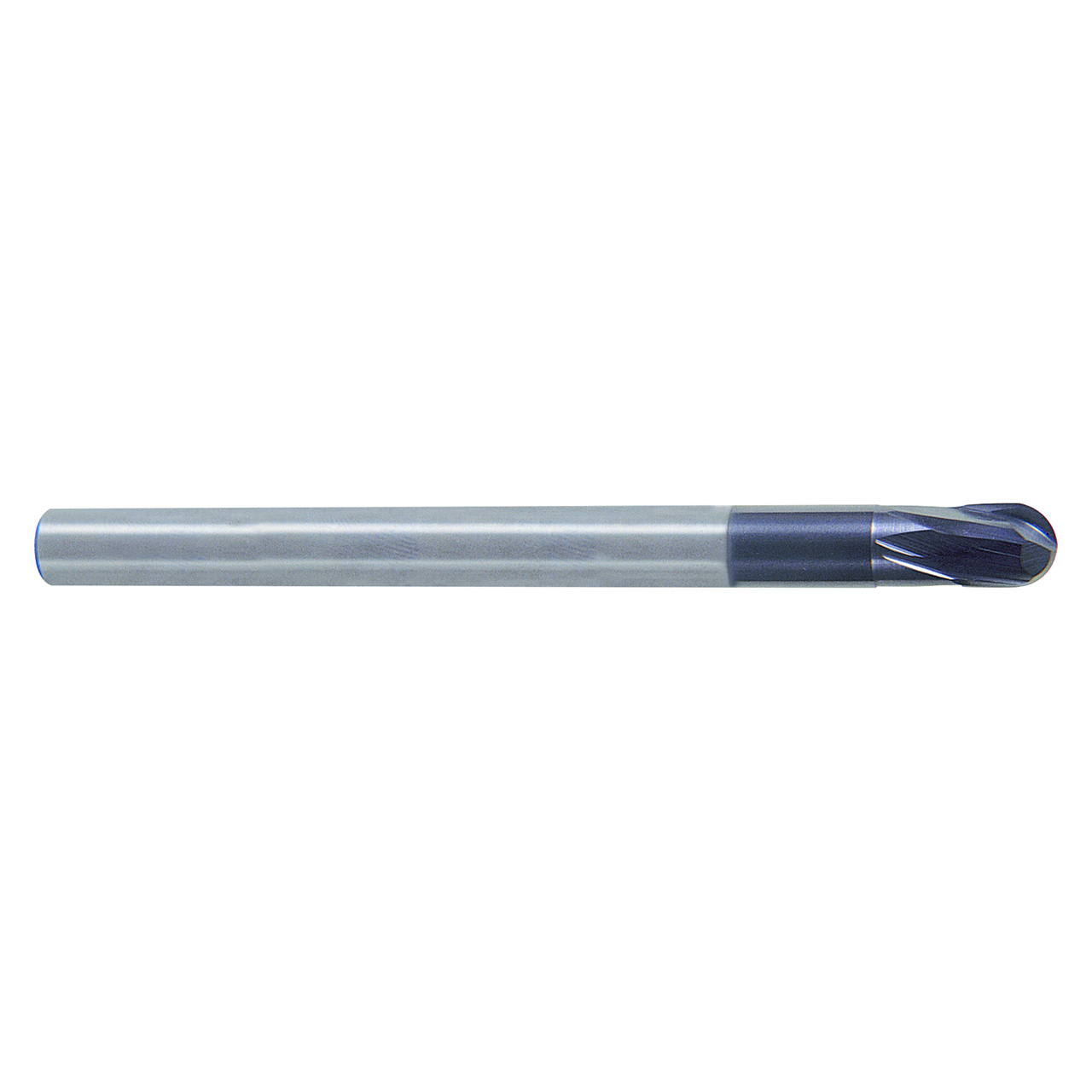 YG1 GM109032 | 1/2" Diameter x 1/2" Shank x 1/2" LOC x 4-1/2" OAL x 1/4" Radius 2 Flute Carbide Ball Nose End Mill