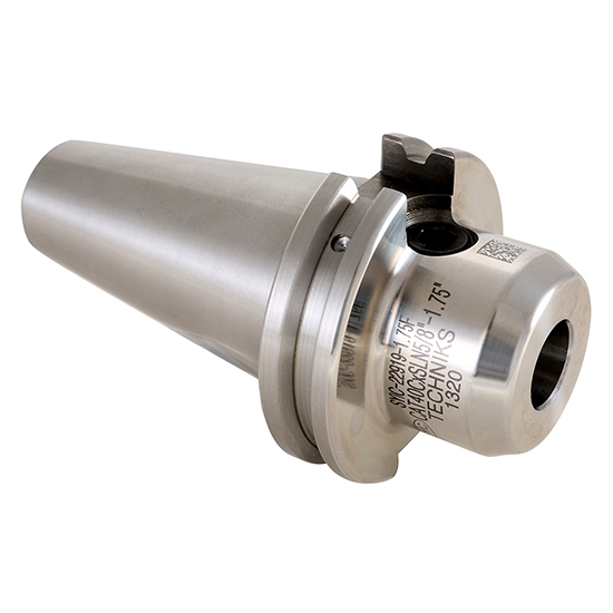Techniks 22915-5F | CAT40 Taper x 0.375" Size x 1.750" Diameter x 5" Projection Length x 7.690" OAL End Mill Holder