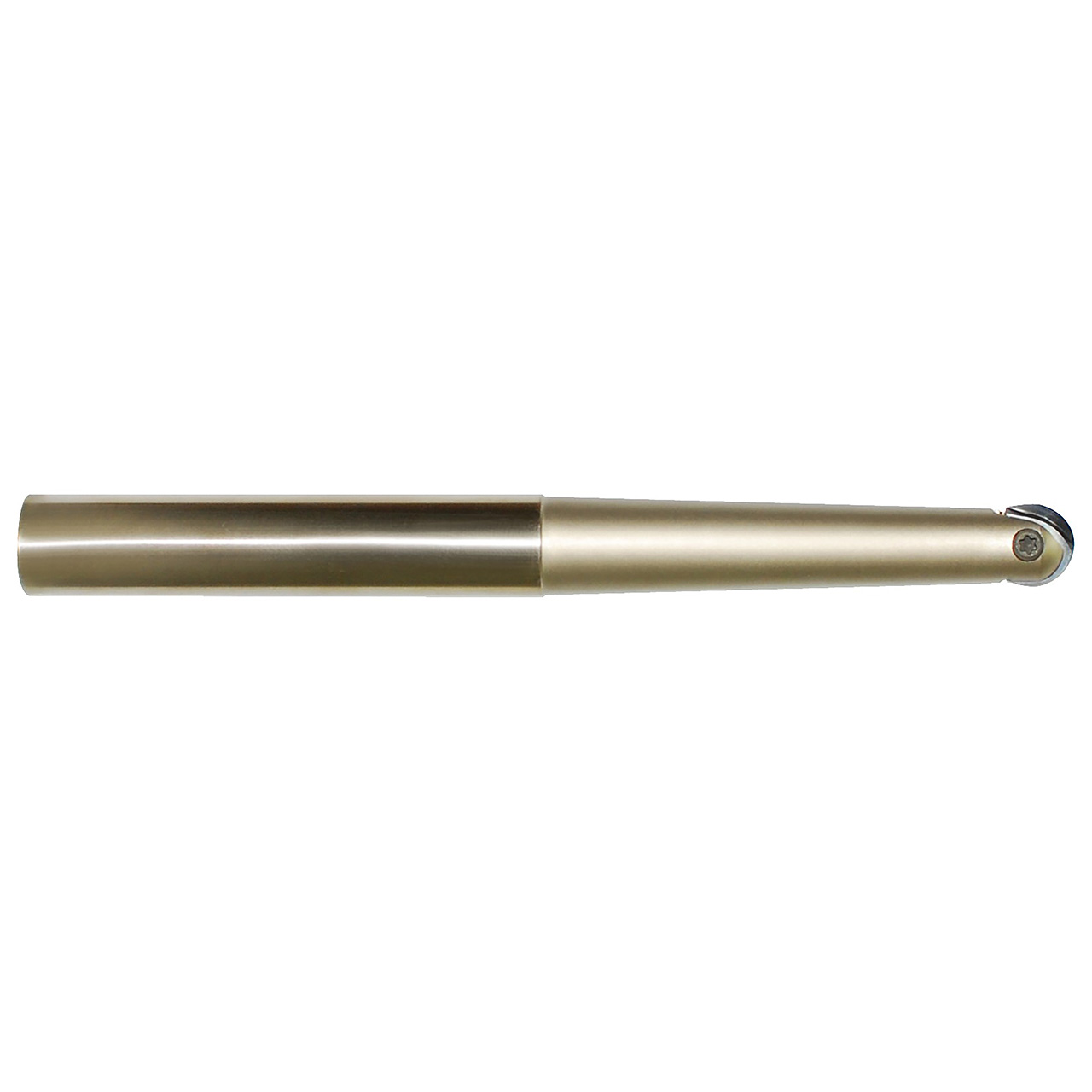YG1 ZBT1116 | 1-1/4" Diameter x 1-1/4" Shank x 1-9/16" LOC x 8" OAL Nickel-Based Coated Alloy Steel Milling Ball Insert