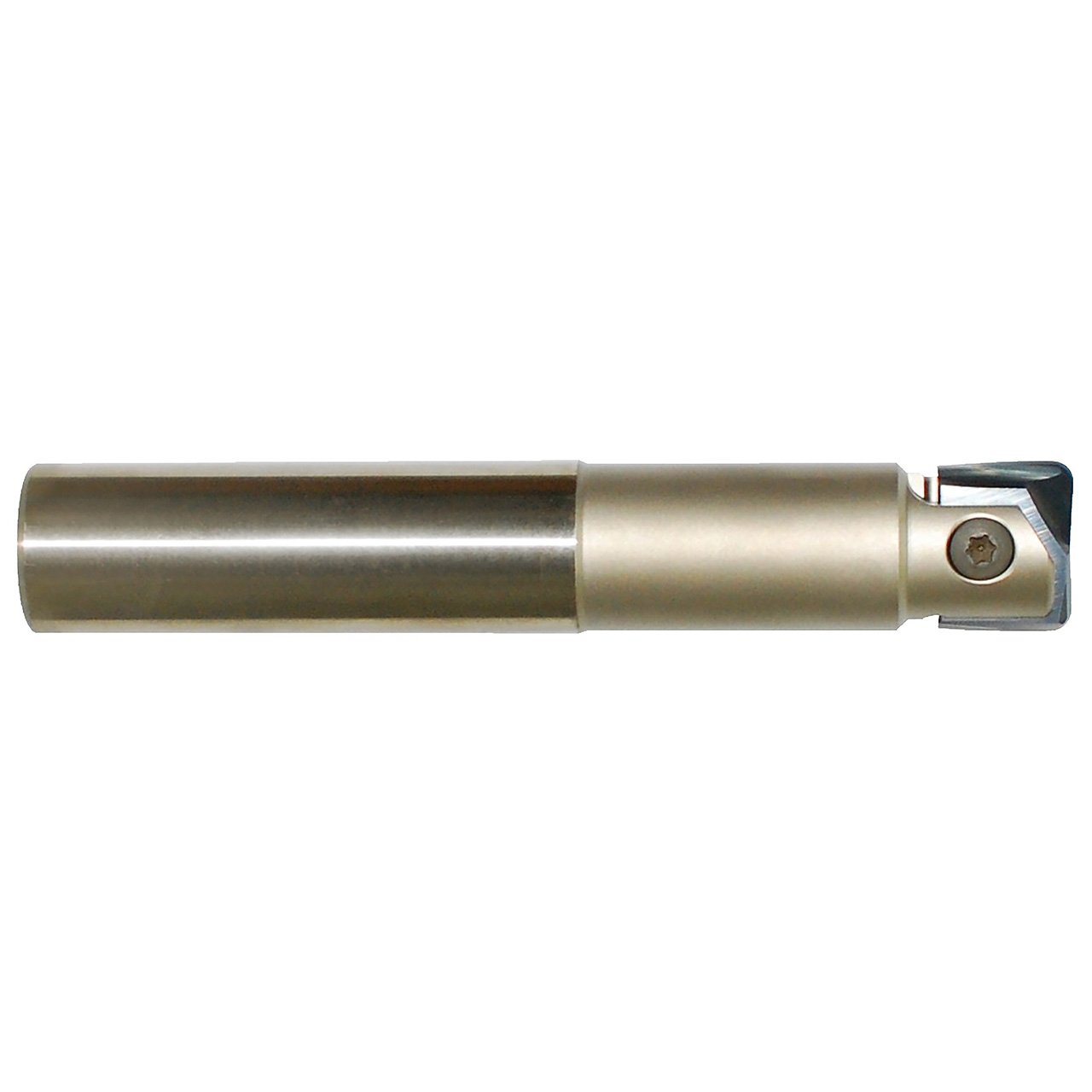 YG1 ZRS1048 | 3/4" Diameter x 3/4" Shank x 23/32" LOC x 5-1/2" OAL Nickel-Based Coated Alloy Steel Insert Corner Radius