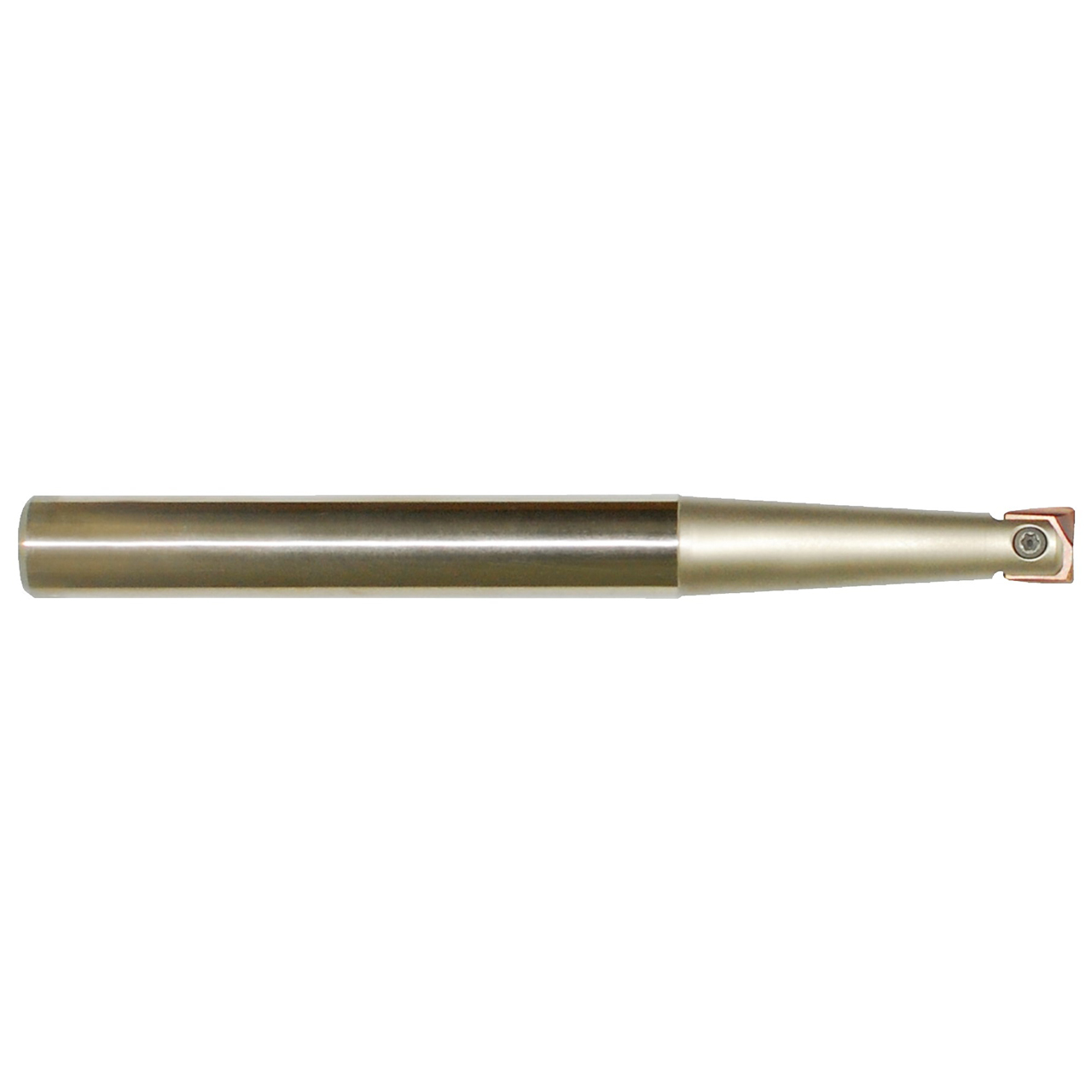 YG1 ZRT2410 | 3/8" Diameter x 1/2" Shank x 17/32" LOC x 4" OAL Nickel-Based Coated Alloy Steel Insert Corner Radius