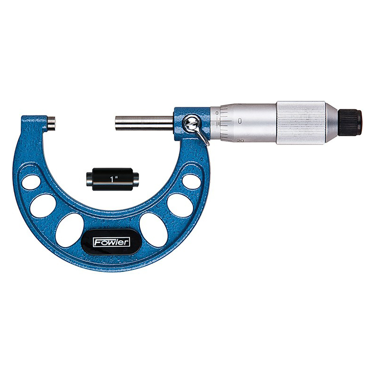 Fowler 52-253-002-1 | x 1-2" Range x 0.001" Graduation Mechanical Interchangeable-Anvil Micrometer
