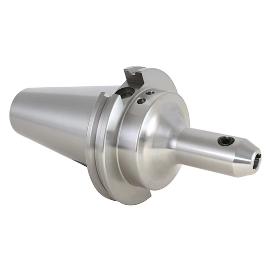 Techniks 22937B | CAT50 Taper x 0.500" Size x 2.750" Diameter x 4" Projection Length x 8" OAL Steel CoolBLAST End Mill Holder