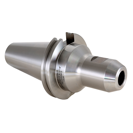 Techniks 22935F | CAT50 Taper x 0.375" Size x 2.750" Diameter x 4" Projection Length x 8" OAL Steel CoolFLEX End Mill Holder