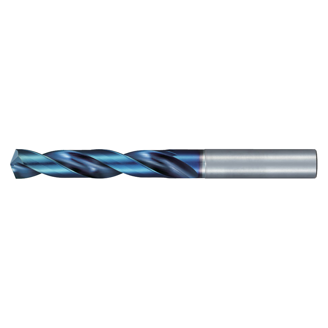 Nachi 774847 | 0.5000" Diameter x 14.00mm Shank x 138.00mm OAL 2 Flute REVO-D Coated Solid Carbide Drill Mills