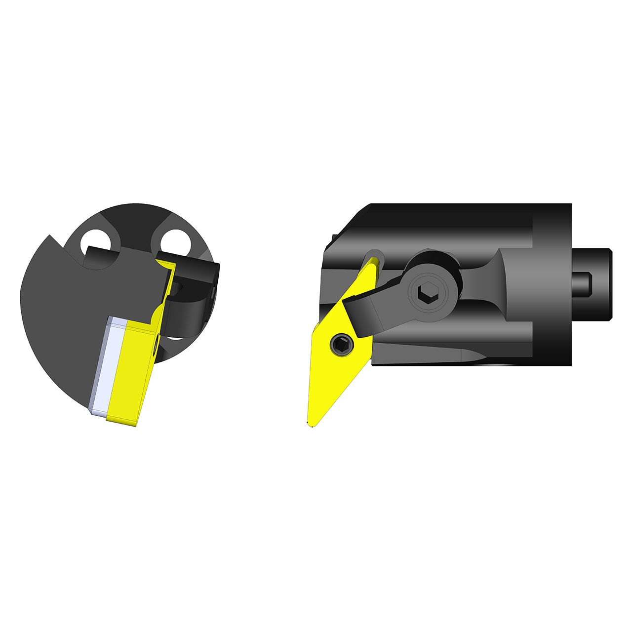 Ultra-Dex 912-000-034 | MH20 MVUNR3-CFT x 1-1/4" Diameter x 1.000" Functional Width Modular Profiling Head