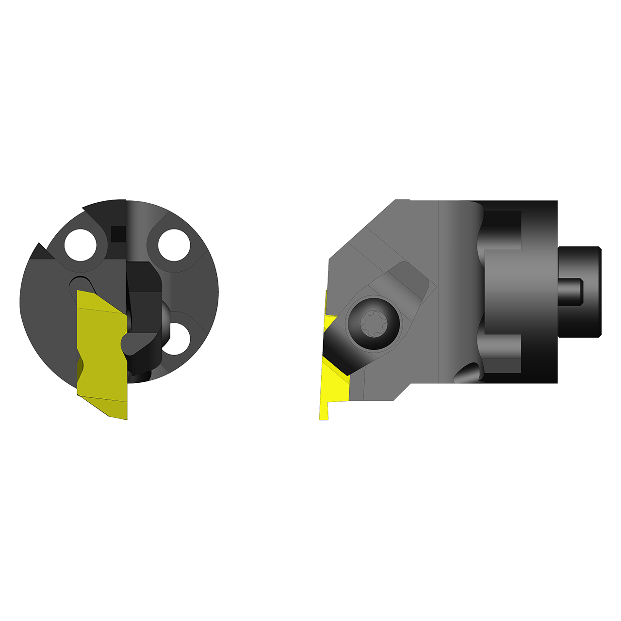 Ultra-Dex 912-000-151 | MH32 NEL4-CFT x 2" Diameter x 1.375" Functional Width Modular Grooving Head