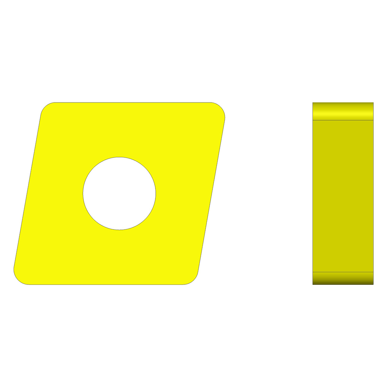Ultra-Dex 913-000-175 | CNGA 432-2 UD2CBN 0.500" Circle Diameter x 0.031" Corner Radius x 0.187" Thickness Negative Insert