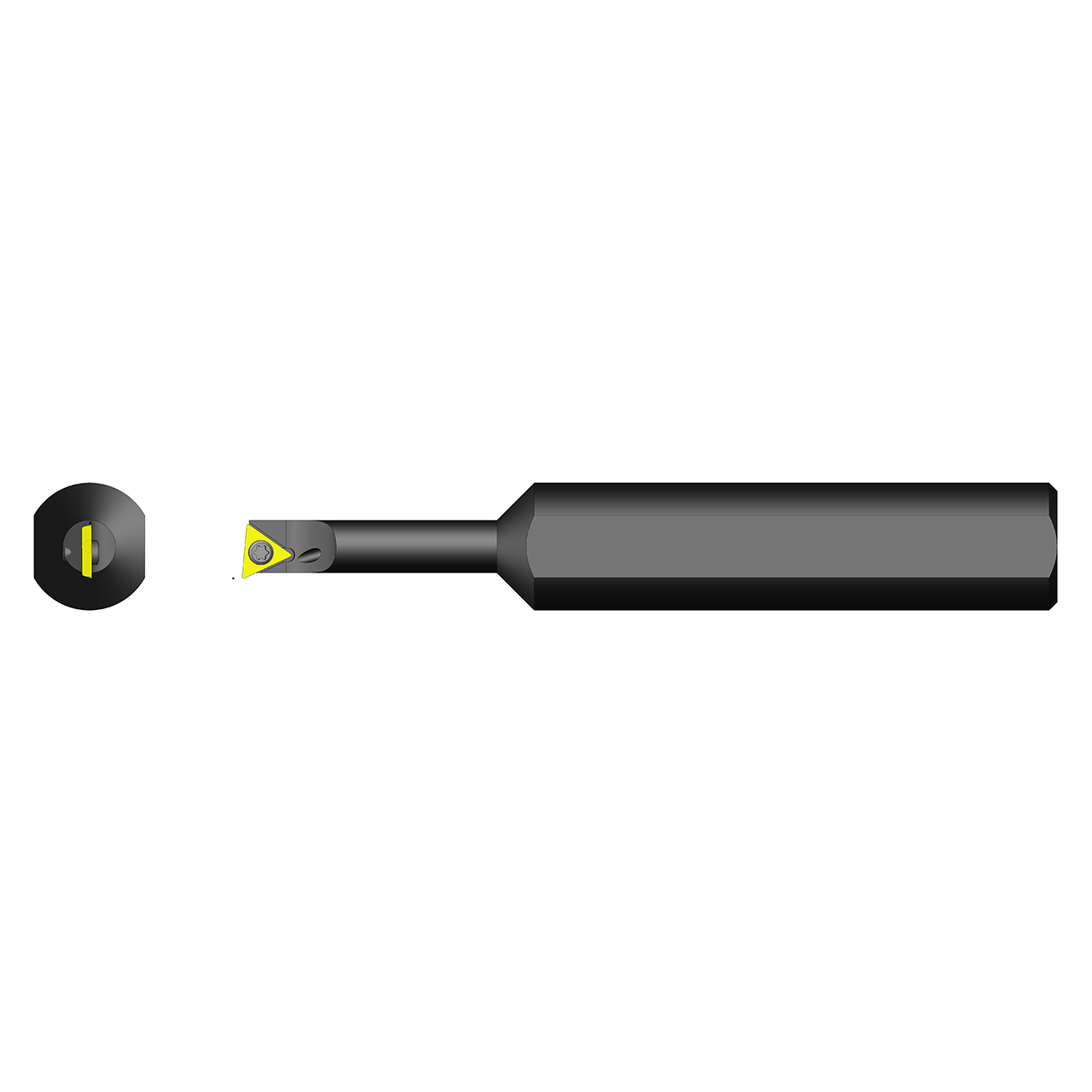 Ultra-Dex 915-000-051 | FSUD-312/625-1-5R x 0.625" Diameter x 4.000" Functional Length 95 Degree Entering Angle Steel Boring Bar
