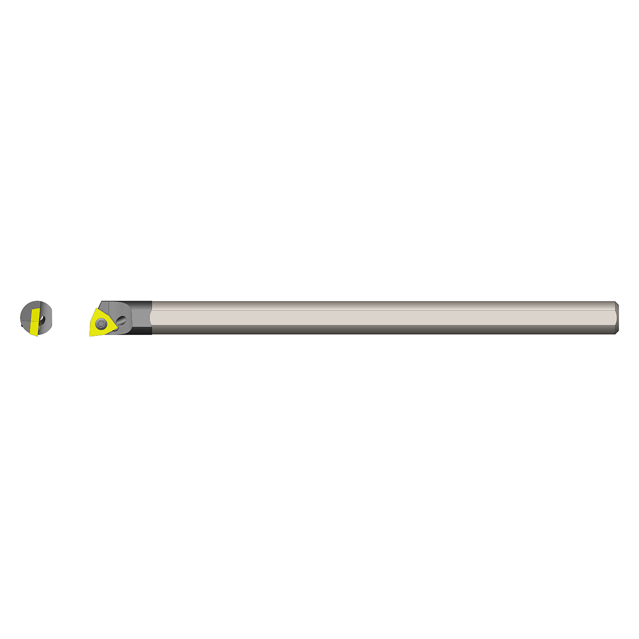 Ultra-Dex 915-000-068 | QCUDW-375-6-3L x 0.375" Diameter x 6.000" Functional Length Indexable Boring Bar