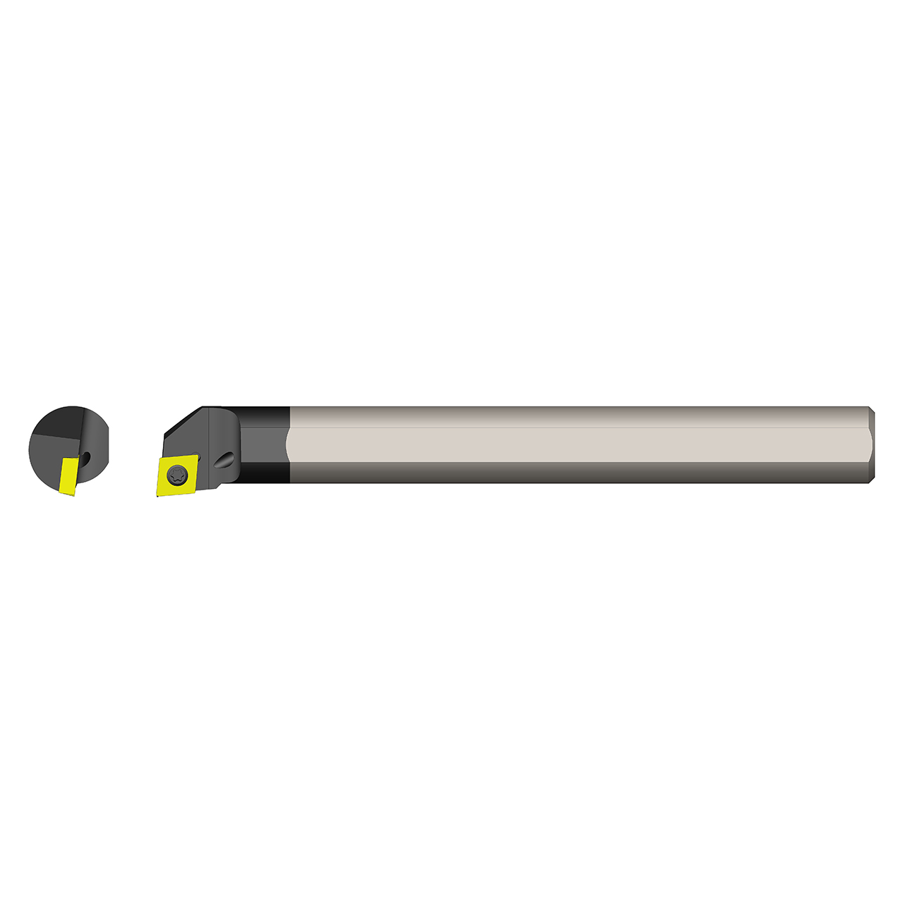 Ultra-Dex 920-000-307 | E12Q SCLCR3 x 3/4" Diameter x 7.000" Functional Length Carbide Indexable Boring Bar