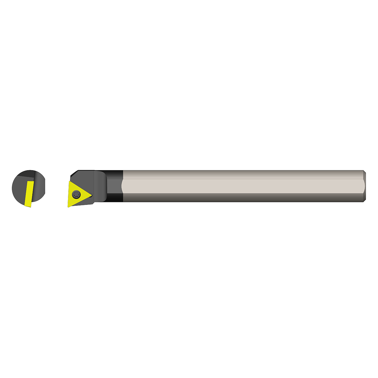 Ultra-Dex 920-000-348 | E12S STUPR3 x 3/4" Diameter x 10.000" Functional Length Carbide Indexable Boring Bar