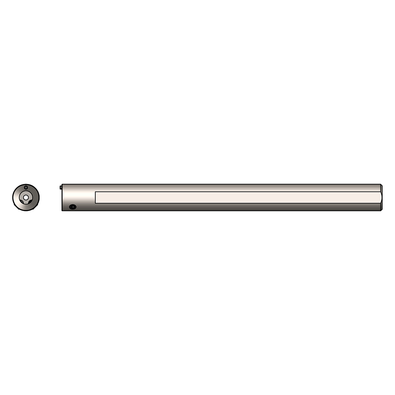Ultra-Dex 944-000-008 | MBH 1212 x 3/4" Diameter x 0.750" Shank x 12.00mm Functional Length x 6:1 Ratio Coolant Through Indexable Boring Bar