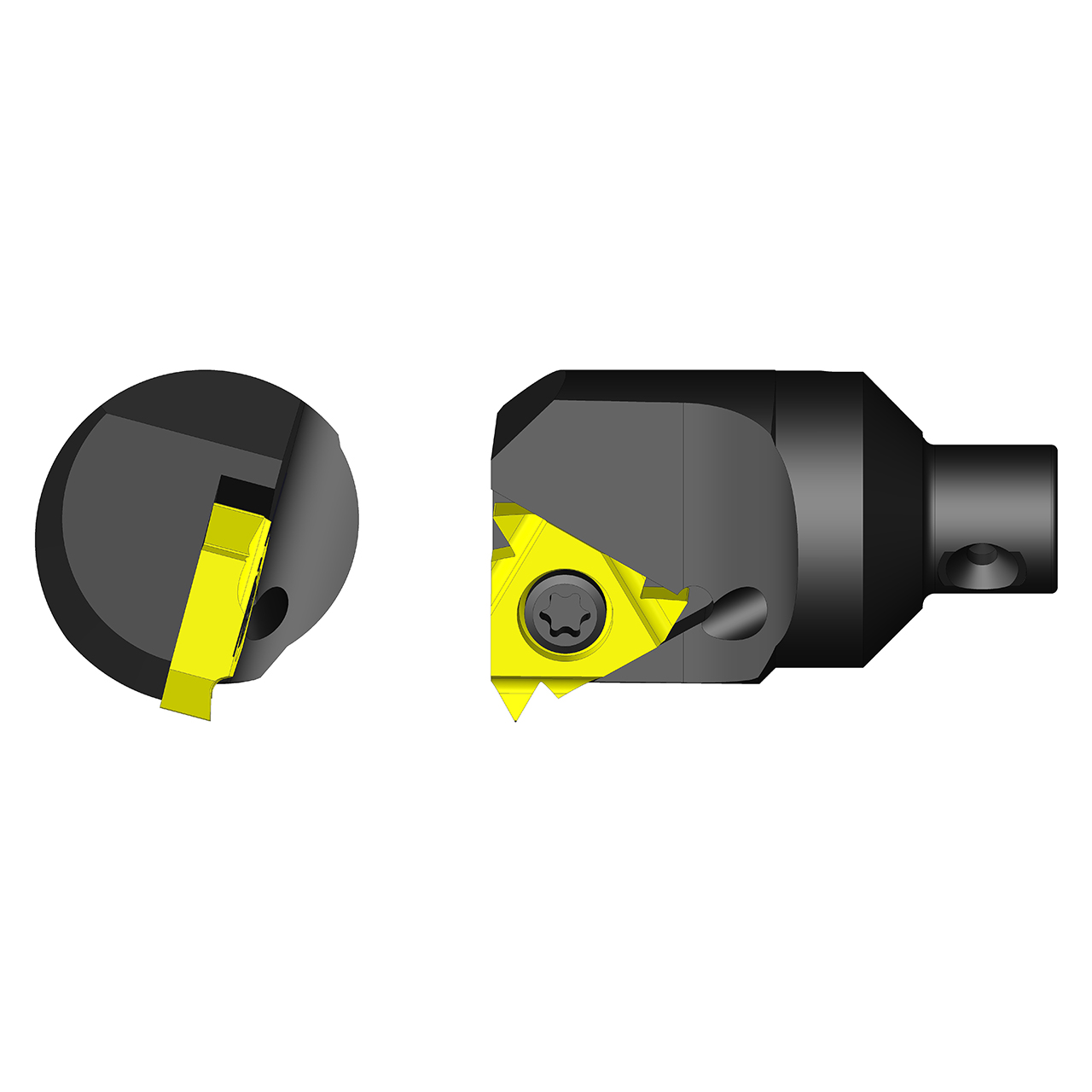 Ultra-Dex 945-000-041 | MH16 LSER3 x 1" Diameter x 0.650" Functional Width Modular Threading Head