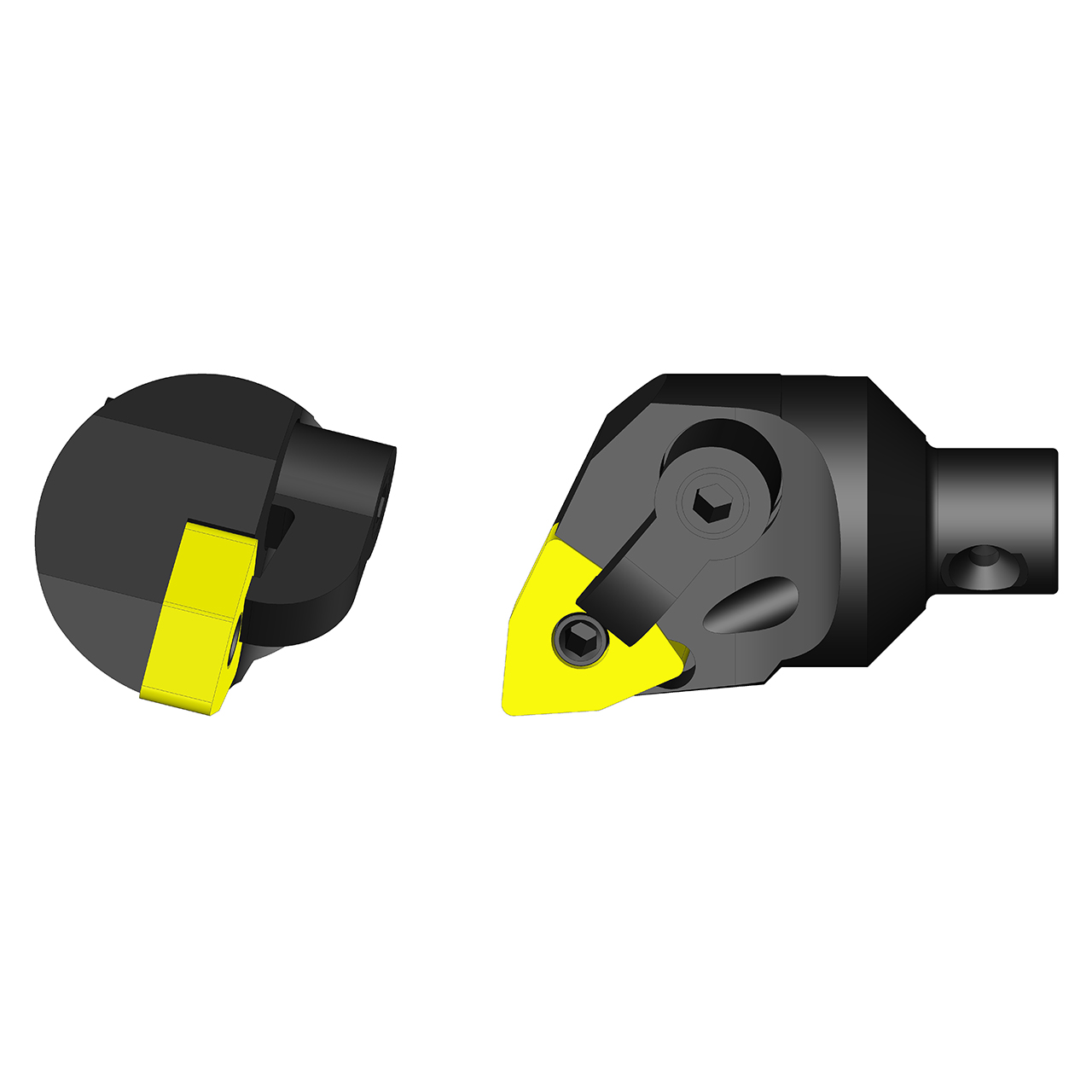Ultra-Dex 945-000-222 | MH32 MWLNR4 x 2" Diameter x 2.030" Functional Length x 1.281" Functional Width Modular Boring Head